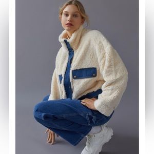 Urban Outfitters Cozy Sherpa Jacket New never worn no tags